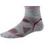 Smartwool PhD Outdoor Ultralight Mini Sock - Women's-Light Gray-Small