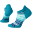 Smartwool PhD Run Light Elite Striped Micro Sock - Women's, Capri, Small SW000772810-S