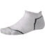 Smartwool PhD Run Light Micro Sock - Men's-Silver Gray Heather-X-Large