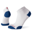 Smartwool PhD Run Ultra Light Low Cut Socks - Mens, White/Alpine Blue, Large, SW001406D88-L