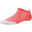 Smartwool PhD Run Ultra Light Micro Sock - Women's-Bright Coral-Large