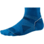 Smartwool PhD Run Ultra Light Mini Sock - Men's -Black/White-Small