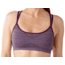 Smartwool PhD Seamless Double Strappy Bra - Women's -Aubergine Heather-X-Large