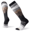 Smartwool PhD Ski Medium Alpenglow Pattern Socks, White, Medium, SW001285122-M