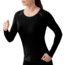 Smartwool PhD Ultra Light Long Sleeve Top - Womens-Black-Large