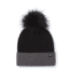 Smartwool Powder Pass Beanie, Black/Medium Gray Heather, One Size, SW000464250-1FM