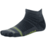 Smartwool Run Light Micro Sock - Men's-Graphite/ Green-X-Large