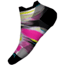 Smartwool Run Targeted Cushion Brushed Print Low Ankle Socks - Womens, Power Pink, Small, SW002122L891S