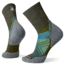 Smartwool Run Targeted Cushion Mid Crew Socks - Mens, Military Olive, Medium, SW001663D11M