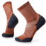Smartwool Run Targeted Cushion Pattern Mid Crew Socks, Picante, Extra Large, SW001664J331-XL