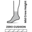 Smartwool Run Zero Cushion Mid Crew Socks - Womens, H76 Purple Eclipse, Small, SW001676H76S