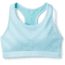 Smartwool Seamless Racerback Bra - Womens, Light Wave Blue, Extra Small, SW015126D83-XS