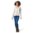Smartwool Shadow Pine Cable V-Neck Sweater - Womens, Rainbow Donegal, Extra Large, SW016394E48-XL