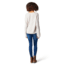 Smartwool Shadow Pine Cable V-Neck Sweater - Womens, Rainbow Donegal, Extra Large, SW016394E48-XL
