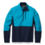 Smartwool Smartloft 60 Hybrid Half Zip - Mens, Sea Blue, 2XL, SW016304951-XXL