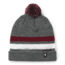 Smartwool Stripe Pom Beanie - Kids, Medium Gray, Large/Extra Large, SW018077052-LXL