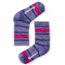 Smartwool Striped Hike Light Crew Sock - Kids, Lavender, Medium SW001212511-M