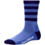 Striped Hike Light Crew Sock - Womens-Polar Purple-Large