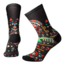 Smartwool Totem Valley Print Crew Sock - Women's, Black, Medium SW003823001-M