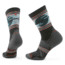 Smartwool Trail Run Targeted Cushion Sunset Trail Crew Socks - Womens, Charcoal, Small, SW002275003100S000