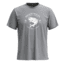 Smartwool Trout Fishing Short Sleeve Graphic Tee, Light Gray Heather, Small, SW002596545100S000