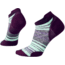 Smartwool Women's PhD Run Ultra Light Striped Micro Socks, Bordeaux, Small, SW000771590-S