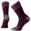 Smartwool Women's Striped Hike Medium Crew, Bordeaux, Medium, SW001128590-M