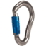 SMC Jake HMS Force Twist Lock Carabiner, Grey/Blue, Small, 63021