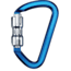 SMC Kinetic Twist Lock Carabiner, Blue, Small, NFPA103100
