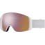 Smith 4D Mag Low Bridge Fit Googles, ChromaPop Everyday Rose Gold Mirror , White Vapor, M007190OZ99M5