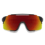 Smith Attack MAG MTB Sunglasses, Matte Black Cinder Frame, ChromaPop Red Mirror Lens, 202299RC299X6