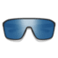 Smith Boomtown Sunglasses, Matte Black Frame, ChromaPop Polarized Blue Mirror Lens, 20493200399XX