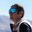 Smith Boomtown Sunglasses, Matte Black Frame, ChromaPop Polarized Blue Mirror Lens, 20493200399XX