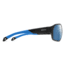 Smith Deckboss Sunglasses, Matte Black Blue Frame, ChromaPop Polarized Blue Mirror Lens, 2040660VK63QG