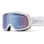 Smith Drift Goggle, Blue Sensor Mirror, White Chunky Knit, M004200OR99ZF