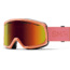 Smith Drift Goggle, Red Sol-X Mirror, Coral, M004200LJ99C1