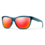 Smith Eclipse Sunglasses, Crystal Mediterranean Frame, Chromapop Red Mirror Lens, 201263OXZ58X6