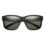 Smith Emerge Sunglasses, Matte Black Frame, ChromaPop Polarized Gray Green Lens, 20405500360L7