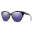Smith Era Sunglasses, Black Marble Frame, ChromaPop Polarized Violet Mirror Lens, 204063GBY55DF
