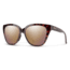 Smith Era Sunglasses, Tortoise Frame, ChromaPop Polarized Rose Gold Mirror Lens, 204063086559V