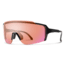 Smith Flywheel Sunglasses, Black Frame, Chromapop Contrast Rose Flash Lens, 20151780799EI