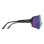 Smith Flywheel Sunglasses, Matte Black Marble Frame, ChromaPop Violet Mirror Lens, 2015172MS99DI