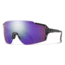 Smith Flywheel Sunglasses, Matte Black Marble Frame, ChromaPop Violet Mirror Lens, 2015172MS99DI