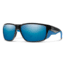 Smith Freespool Mag Sunglasses, Black Imperial Blue Frame, Chromapop Blue Mirror Lens, 20152080764QG