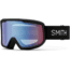 Smith Frontier Low Bridge Fit Googles, Blue Sensor Mirror, Black, M004372QJ99ZF
