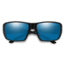Smith Guides Choice XL Sunglasses, Matte Black Frame, ChromaPop Glass Polarized Blue Mirror Lens, 20444800363QG