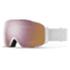 Smith I/O Mag Goggle, ChromaPop Everyday Rose Gold Mirror, White Vapor, M004270OZ99M5