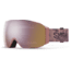 Smith I/O Mag Low Bridge Fit Googles, ChromaPop Everyday Rose Gold Mirror, Chalk Rose Bleached, M004320LF99M5