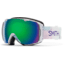 Smith I/O Womens Goggle-White Wanderlust-Green Sol-X Mirror