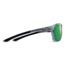 Smith Leadout PivLock Sunglasses, Cement Crystal Frame, ChromaPop Green Mirror Lens, 20419808A63X8